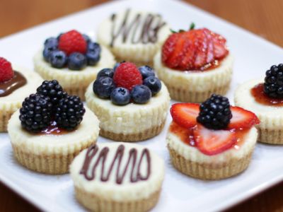 Recipe Info Mini Cheese Cakes